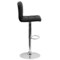 Emma and Oliver Quilted Vinyl Swivel Adjustable Height Barstool with Chrome Base